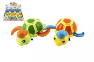 Obrázek z Želva natahovací do vany plast 12x12cm 2barvy (6) 